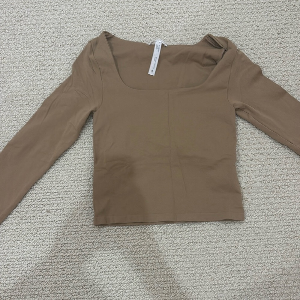 Altar’d State- trendy square neck top